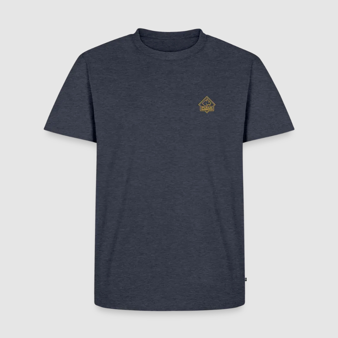 PUMA Herren Premium T-Shirt „Sharp Staff White Hunter"