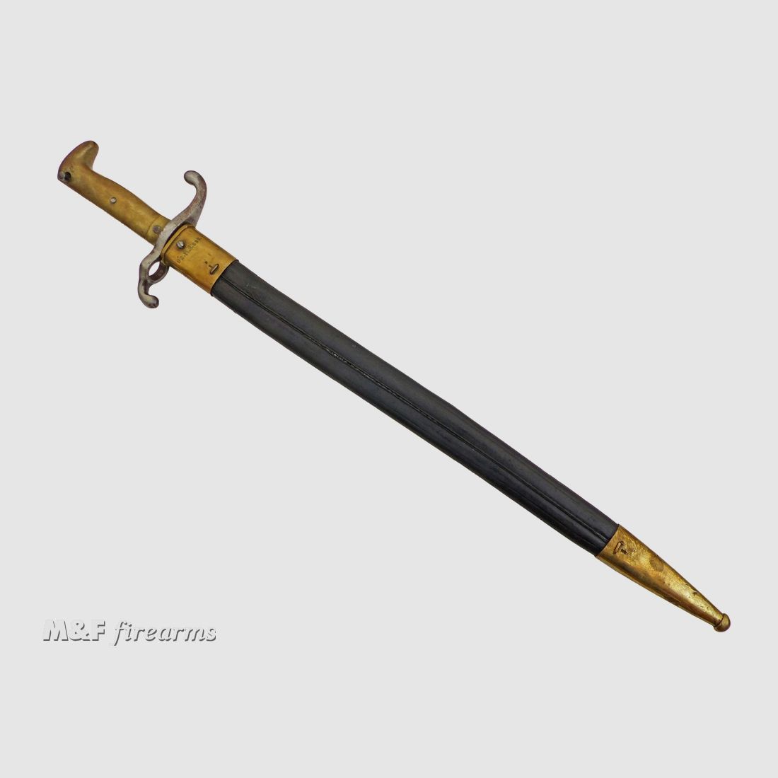 Deutsches (Braunschweigisches) Bajonett Infanterie-Seitengewehr (SG) M 1871 TS: 92.R.1.238