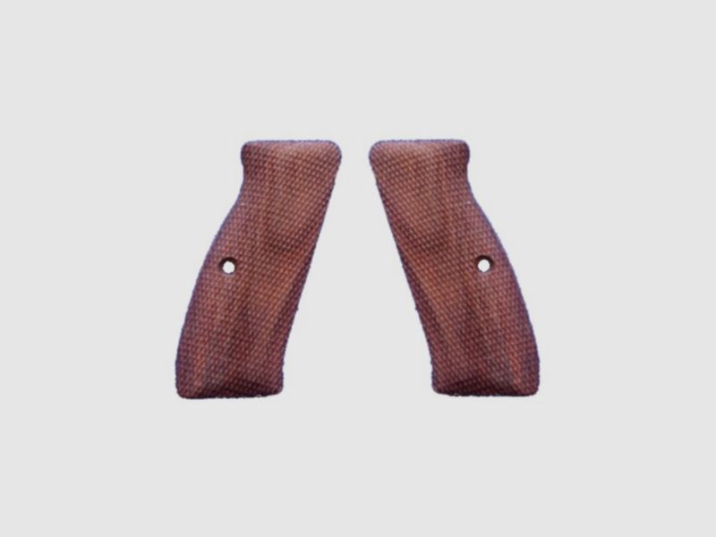 Plaquettes de crosse en bois quadrillées CZ 75 / 85