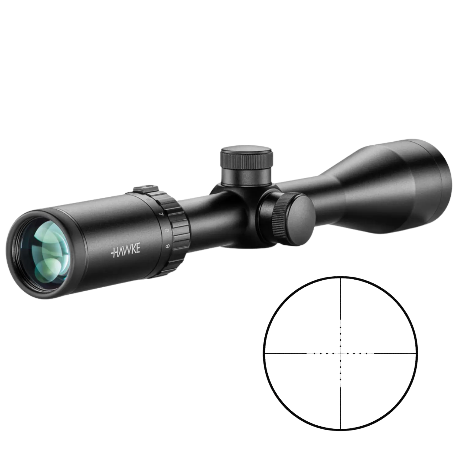 Hawke Vantage 3-9×50 geätztes MilDot Absehen 5 Helligkeitsstufen, Bild 2 von 2