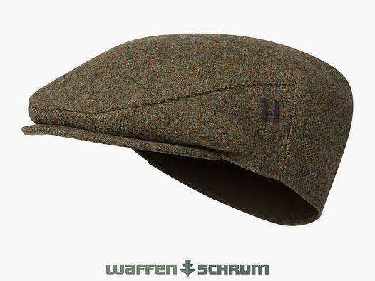Härkila Schiebermütze Kenmore Forest Green/ Herringbone