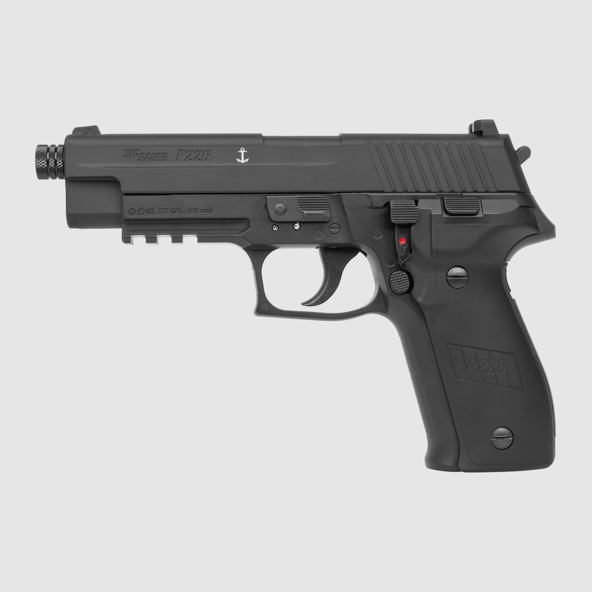 SIG SAUER P226 Schwarz 4,5mm - Druckluft Co2 BlowBack