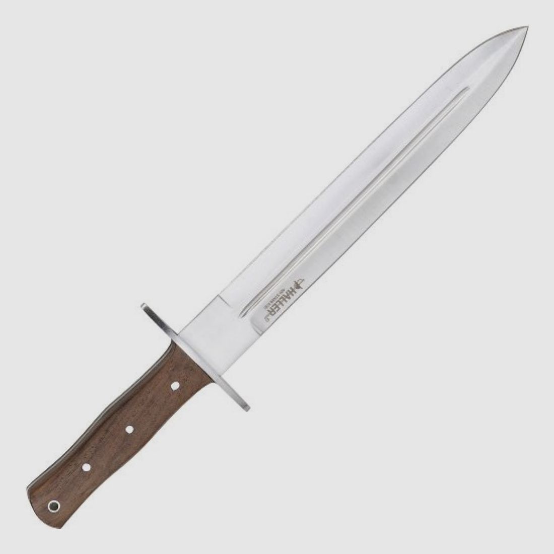 Einfacher Dolch mit Walnussholz Griffstück