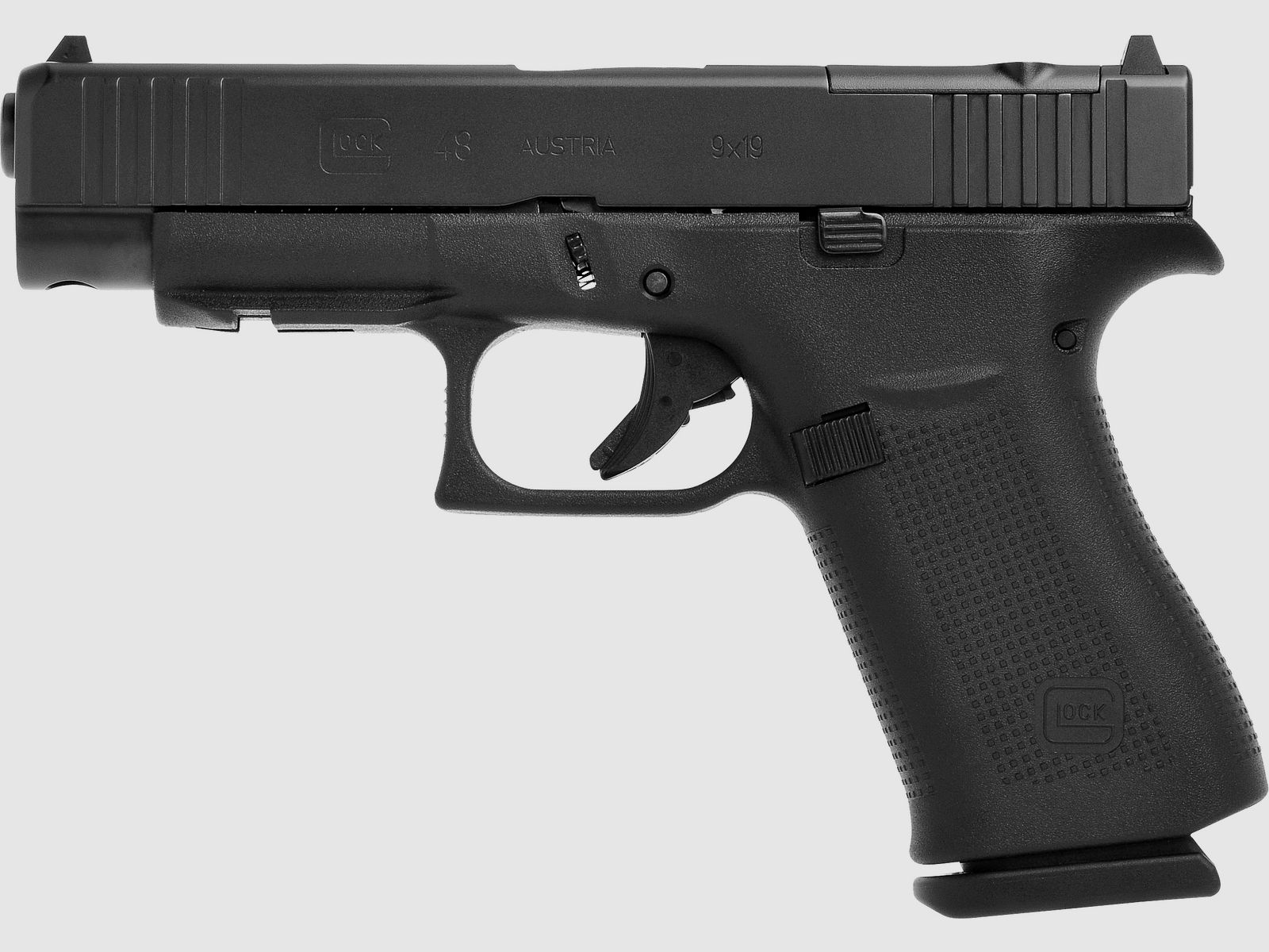 Glock pistool G48 MOS FS 9mm Luger 4.17" / 106 mm 10+1, Compact Slimline