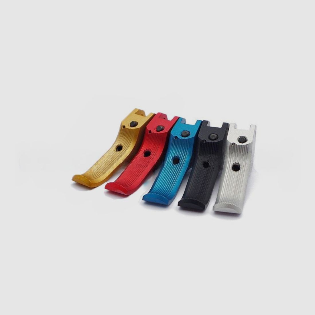 Eemann Tech SA Trigger for CZ 75, extra long/forward offset fingers, color: silver, type: smooth, image 1 of 3