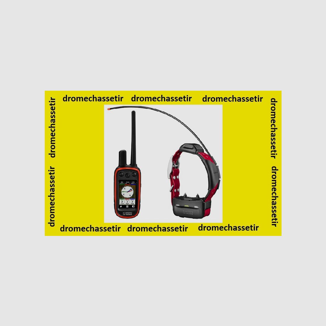 Pakket 1 afstandsbediening GARMIN ALPHA 100 en 1 halsband voor tracking en training TT15