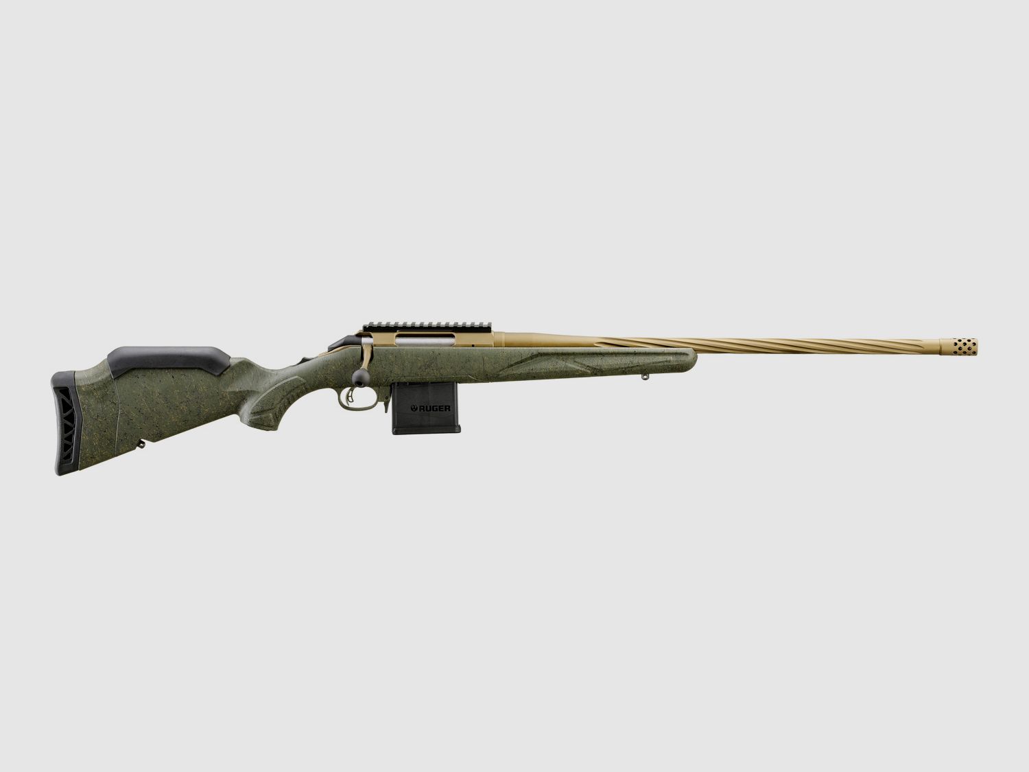 RUGER AMERICAN RIFLE GENERATION II PREDATOR .204 RUGER 22"/56CM VERT 1/2"-28