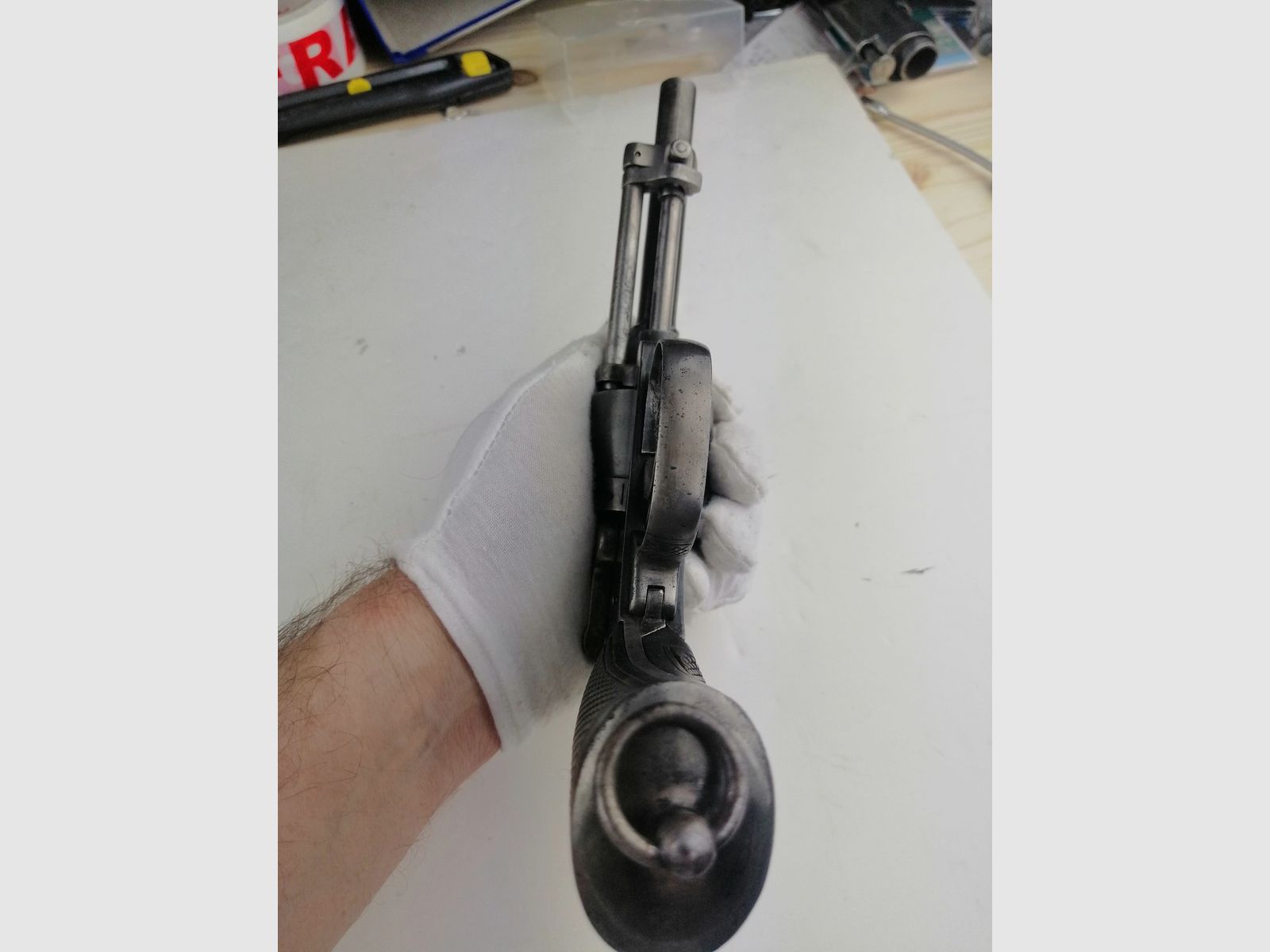 Bellissimo e raro revolver Rast und Gasser Modello 1898 – 8 colpi – Monomatricola – TBE, immagine 13 di 22