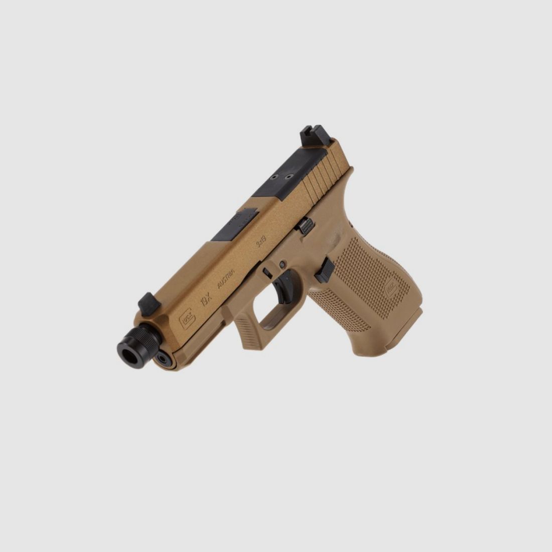 Glock CO2 Pistole 19X MOS Coy, Kal. 4,5mm ;BB,CO2, 2 J., 17 Schuss, Bild 17 von 20