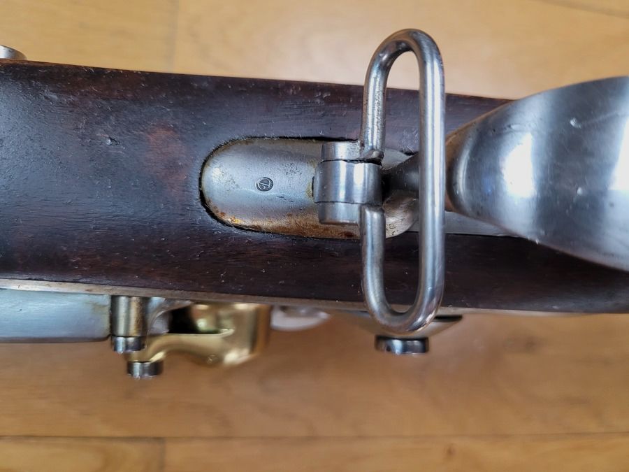 Wunderschöne Steinschlossbüchse Modell 1816 – Voltigeur-Waffe – Saint-Étienne Mai 1821 Schöne einheitliche Stempel – Wunderschönes Holz Seltene Waffe, Bild 17 von 30