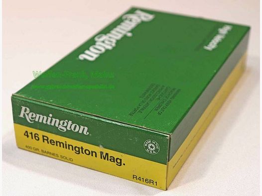 Remington - USA Büchsenpatronen .416 Rem Mag