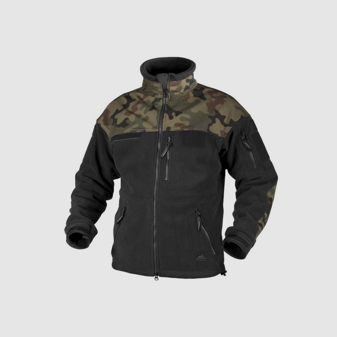Chaqueta polar Helikon INFANTRY – Negra/PL Woodland
