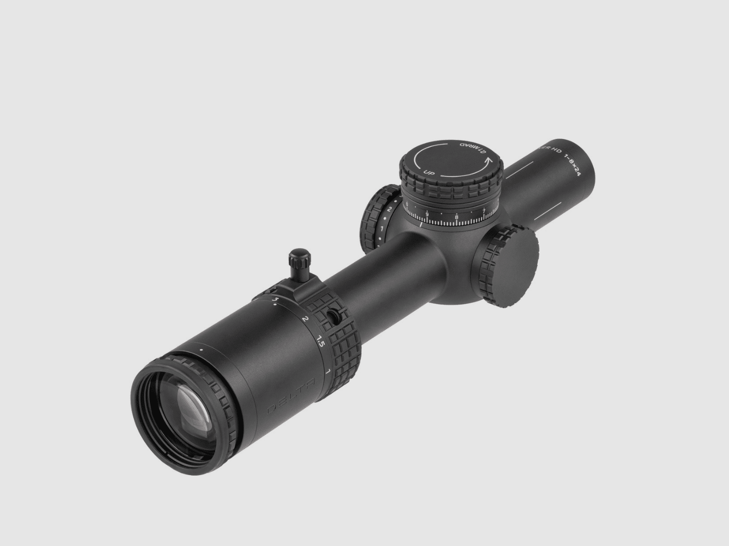 Visor Delta Stryker HD 1-8×24 SFP avec réticule MRAD, image 2 sur 5