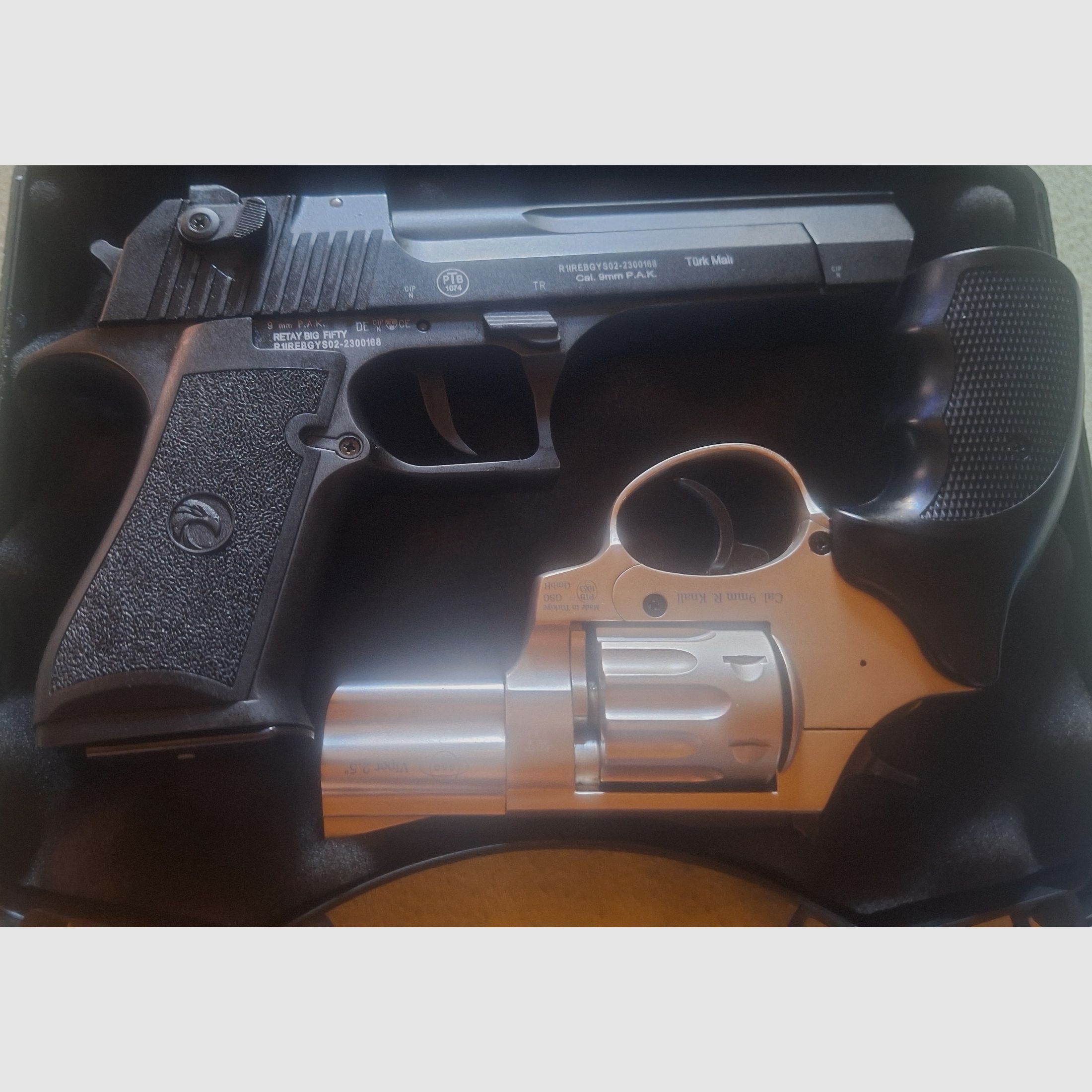 Retay Big Fifty and Ekol Viper 2.5