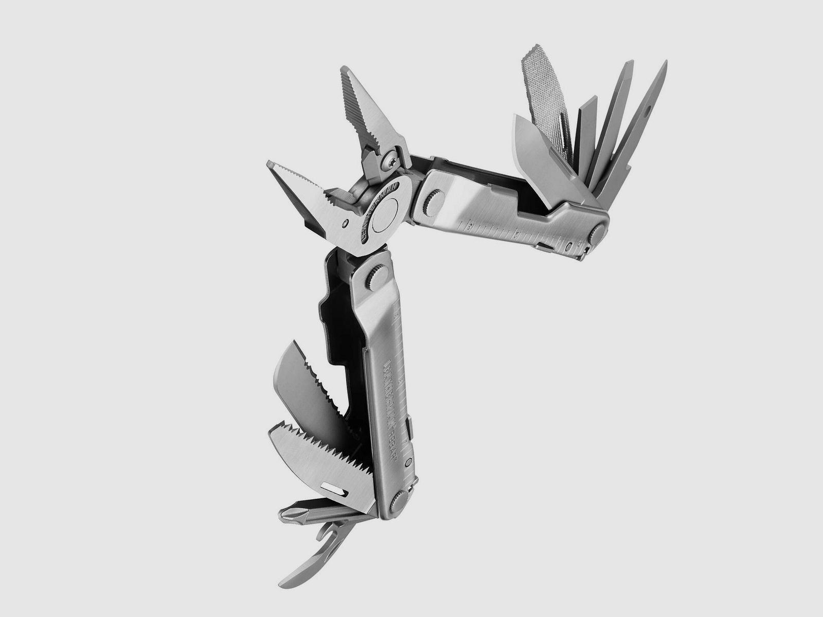 Leatherman REBAR Stainless, Molle Holster, Schwarz, M