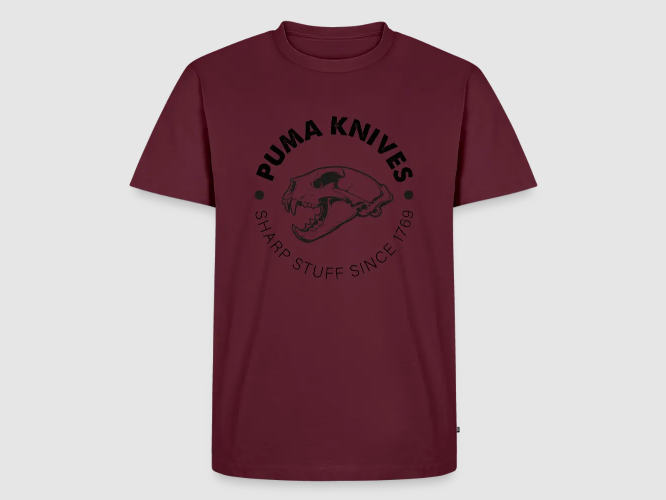 PUMA Men´s Premium T-Shirt "PUMA KNIVES Skull BW"