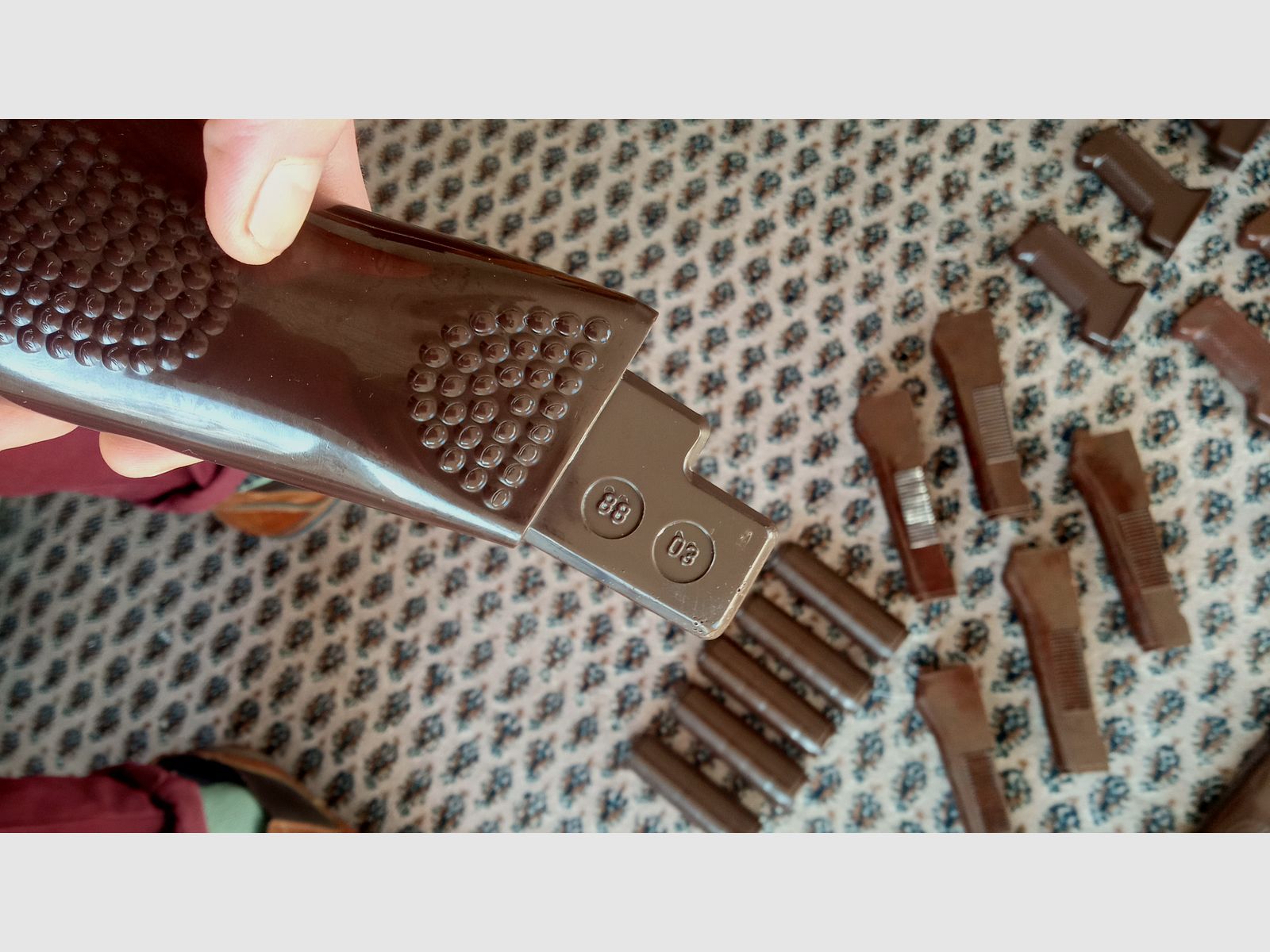 Original DDR Bakelit & Plaste  / Handschutz / Griff / Schaft  // AK / AKM / MPi-74 / MPi-Km-72 / NVA