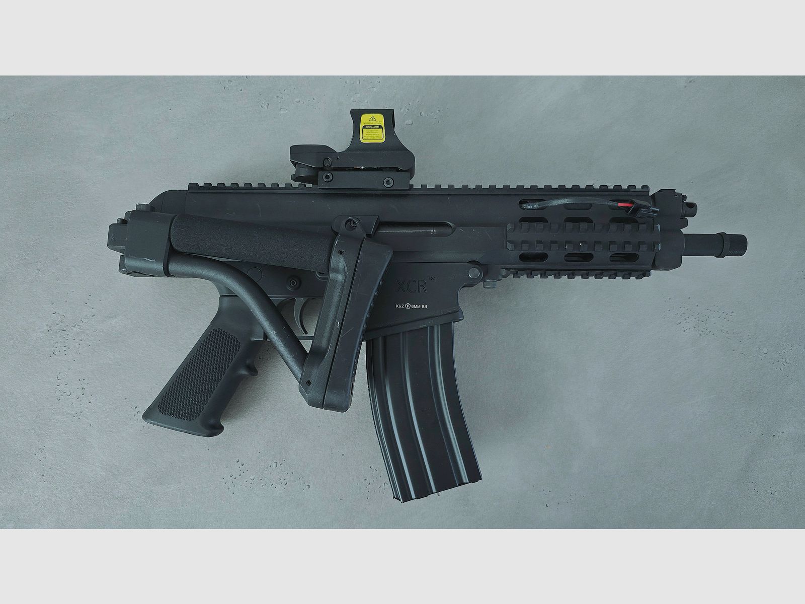 VFC Robinson Armament XCR Micro Metal S-AEG 6mm BB – Black