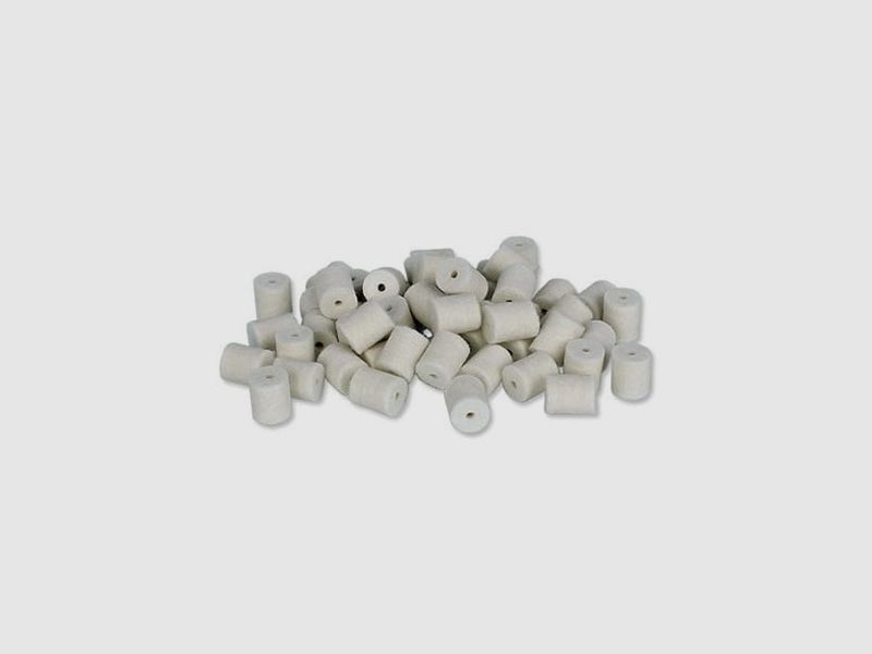 Łuszczek – Vilten reinigingspropjes voor geweren – 9 mm – 100 stuks, afbeelding 1 van 2