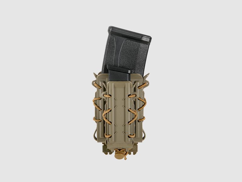Polymer 5.56/7.62/9mm mag pouch - Tan [PJ]