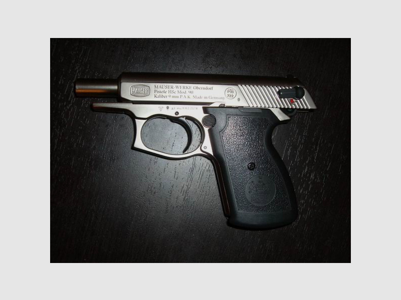 Mauser Mod.90 vernickelt wie neu.