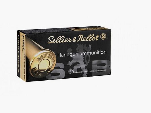 SELLIER & BELLOT .357MAG. 158GRS FMJ. - 50 SCHUSS