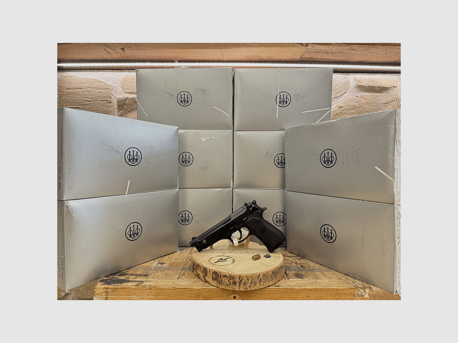 PISTOLA – BERETTA – 98FS cal. 9×21 (EDIZIONE ASSOARMIERI), immagine 6 di 6