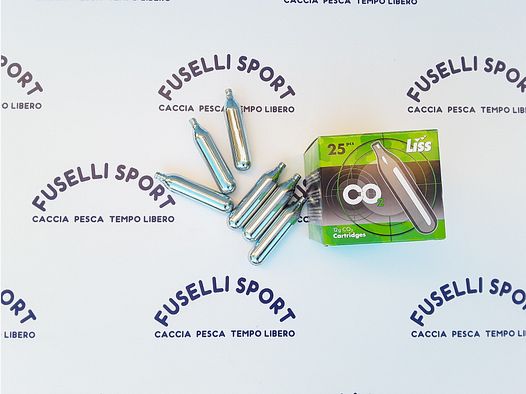 Bombolette CO2 GAS 12gr