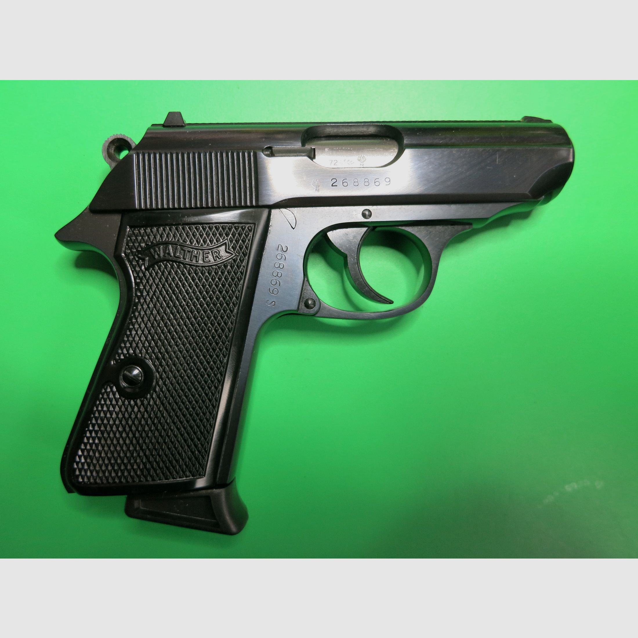 Halbautomatische Pistole, Walther PPK/S, Kal. 7,65 mm Browning, wie neu       #76, Bild 6 von 10
