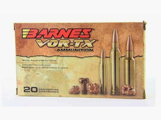Barnes Vor-TX TTSX 80grs 243 Winchester Jagdmunition Bleifrei