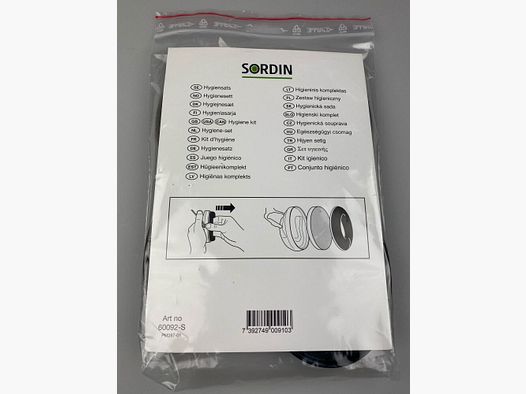 Sordin Hygiene-Set 1 Paar Ersatz-Gelkissen - für Supreme Pro/Pro-X/Pro-X LED