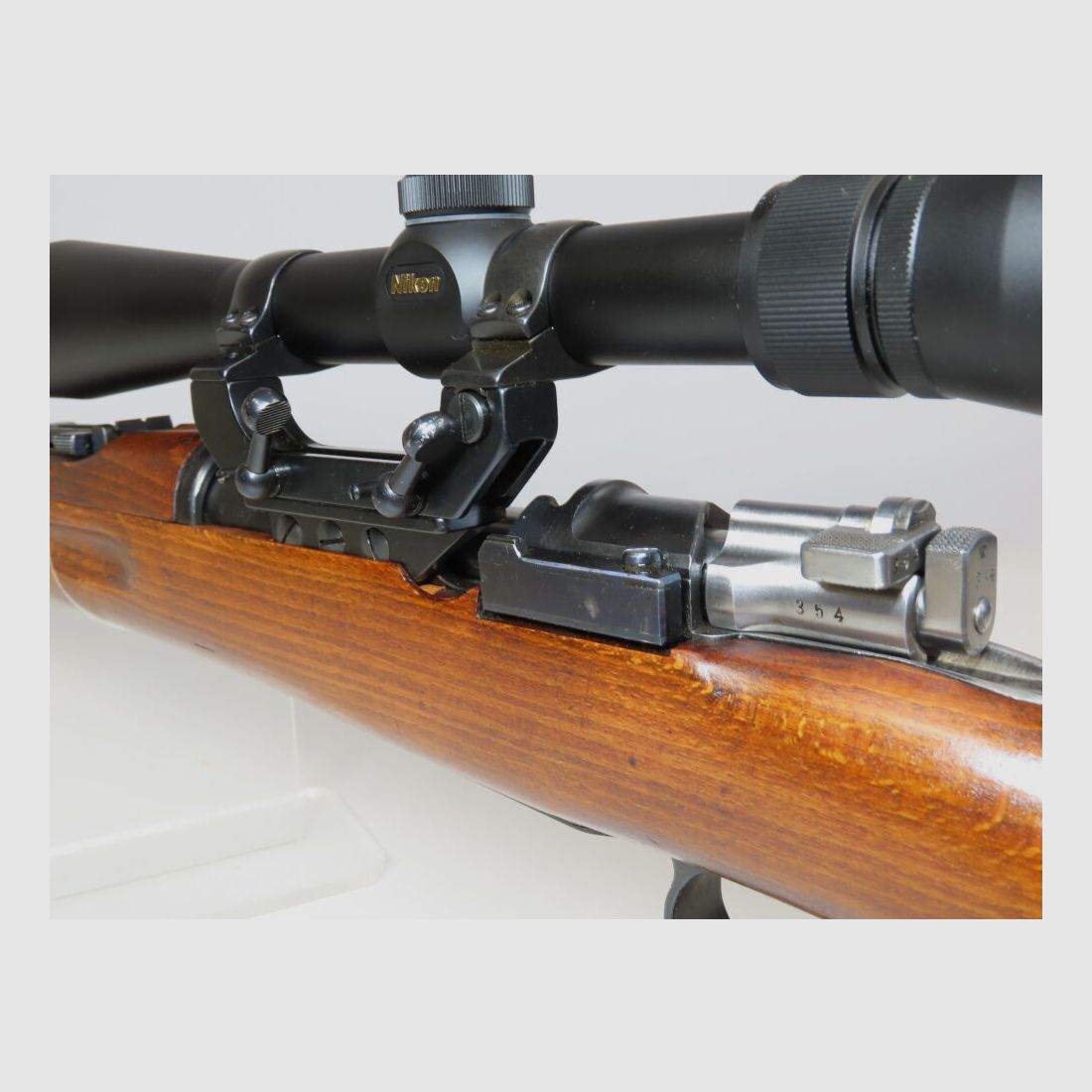 Carl Gustafs M38 incl. Optik auf Seitenmontage!