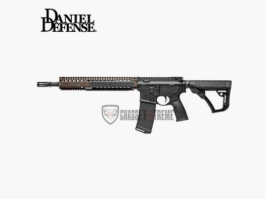 Carabine DANIEL DEFENSE M4a1 Black/Fde 14.5'' Cal. 5.56