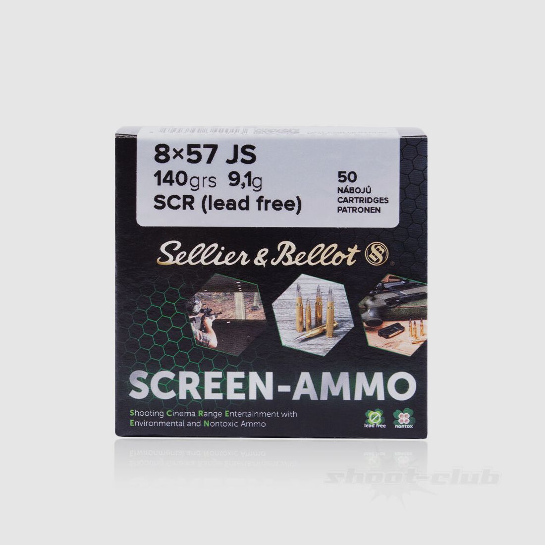 Sellier & Bellot Screen SCR Zinc 140grs. 8x57JS