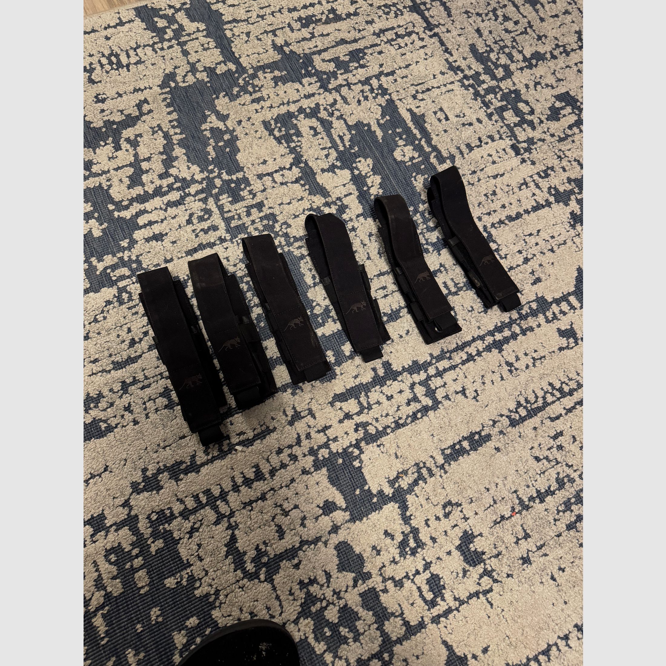 6 x Tasmanian Tiger SGL Mag Pouch MKII - Schwarz