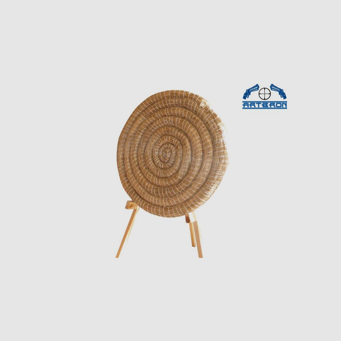 Boogschietdoel van 80 cm met standaard