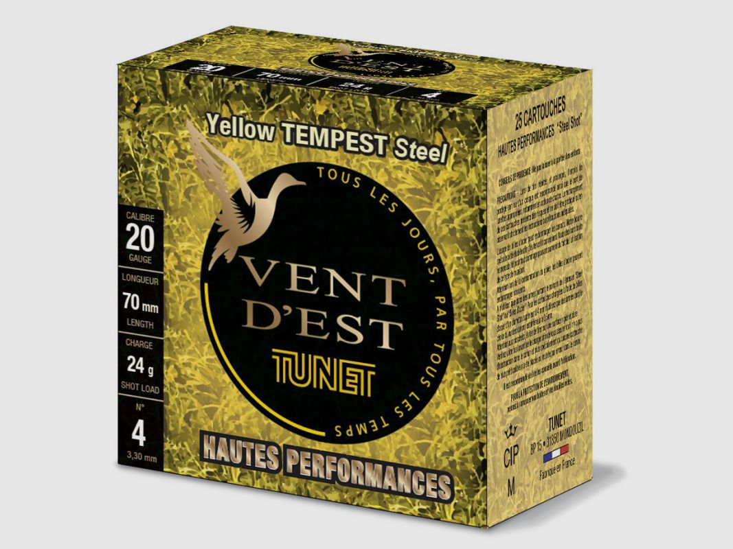 Patronen Tunet Yellow Tempest HP 24 gr N°4