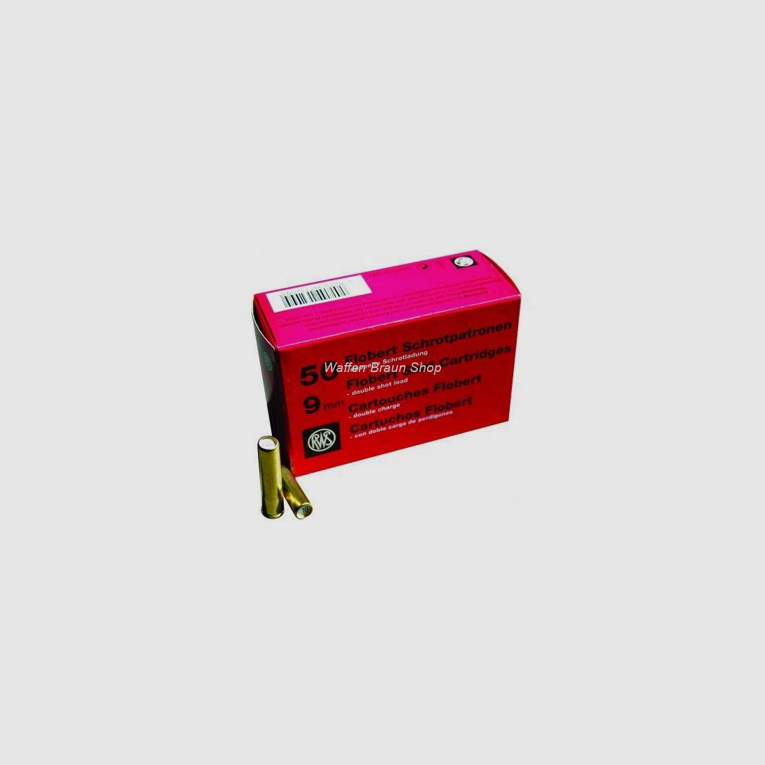RottweilS-FLOBERTPATR 9MM DOPPELSCHROT #10 50 Stk