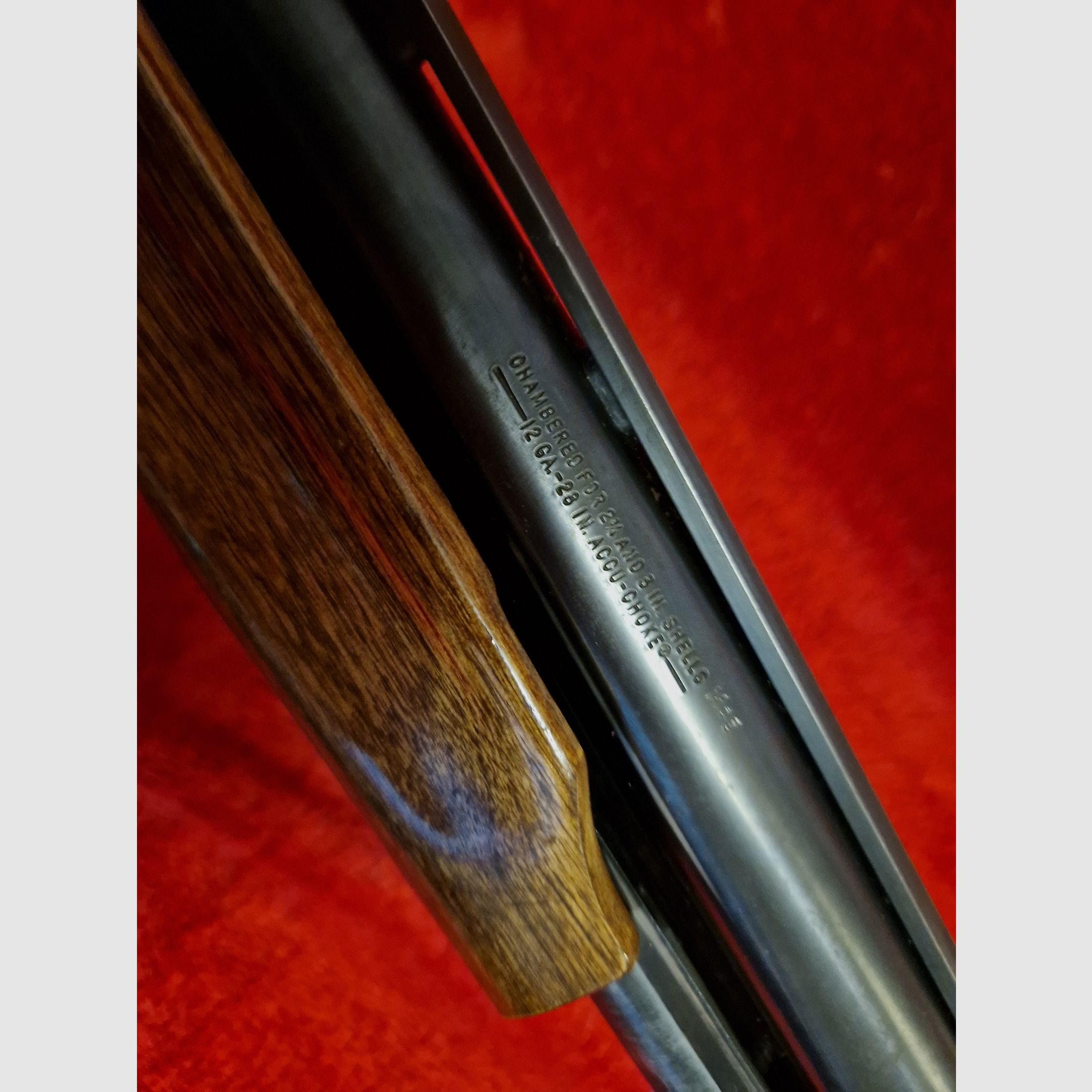 Fore-end repeating shotgun *Mossberg 500a 12/76*