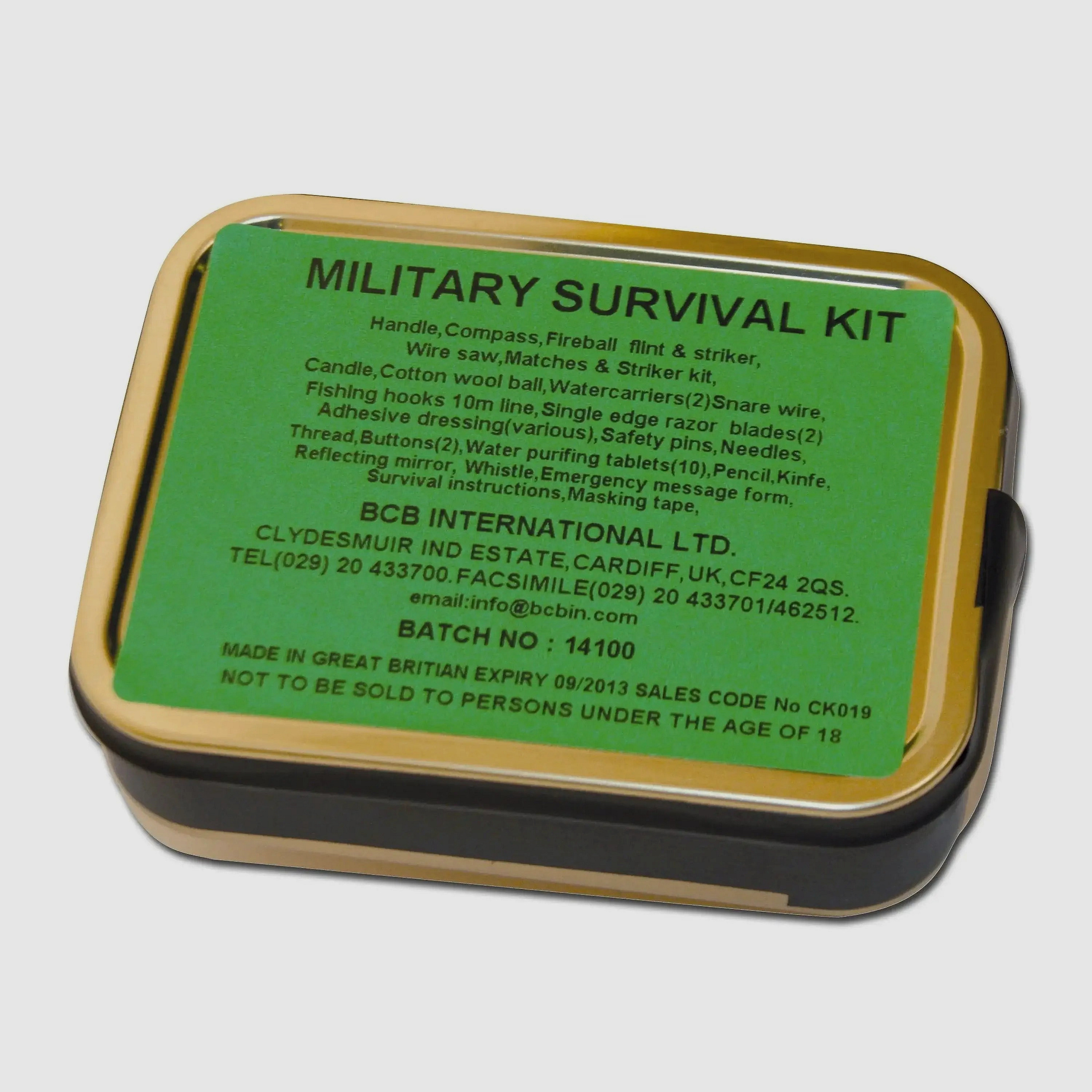 BCB BCB Kit di sopravvivenza militare