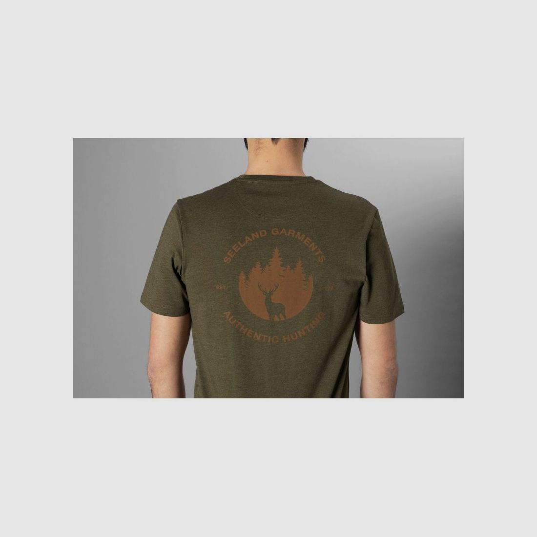 Seeland Saker T-shirt Pine Green, image 2 of 2