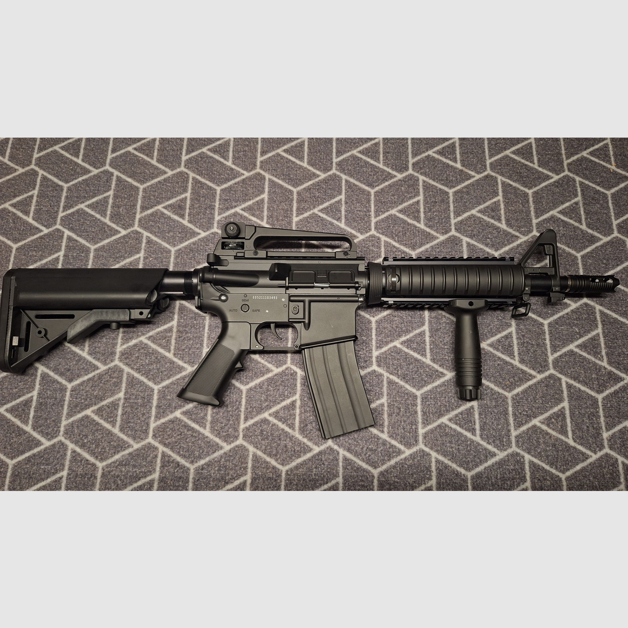 FN Herstal M4-03 Cybergun Carabina R.I.S. Calibro 4,5 BB-NUOVO!