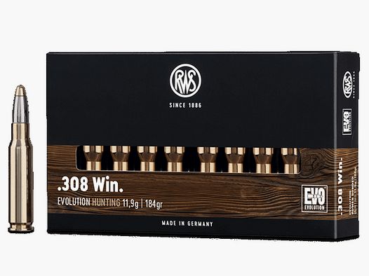 RWS EVO 11,9g - 184gr .308Win