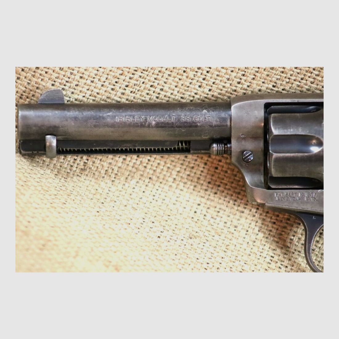Colt Mod. 1873 Bisley, 4 3/4 inch barrel, cal. .38 Colt, year of manufacture 1905