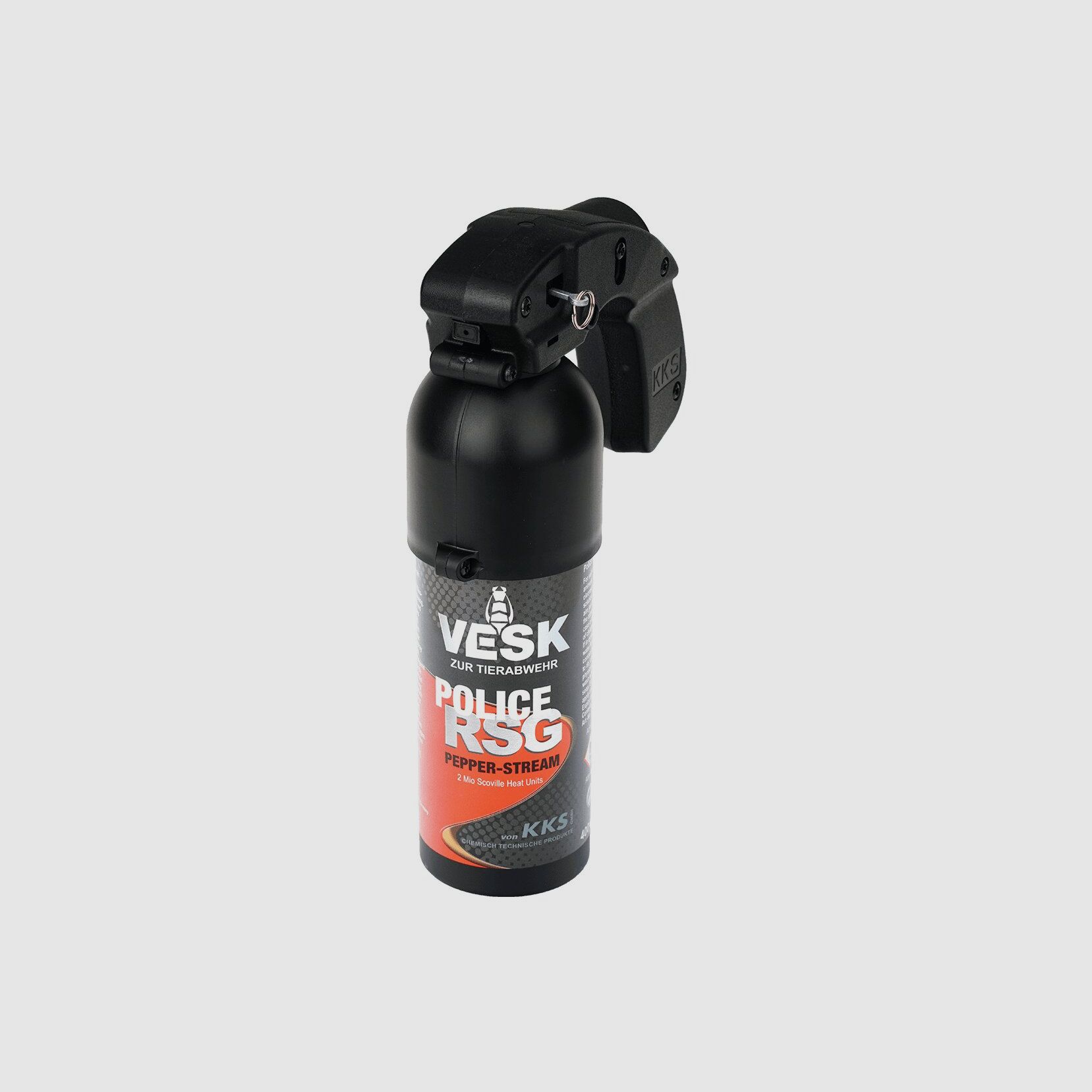 Spray au poivre VESK RSG Police 400 ml Jet large, image 2 sur 2