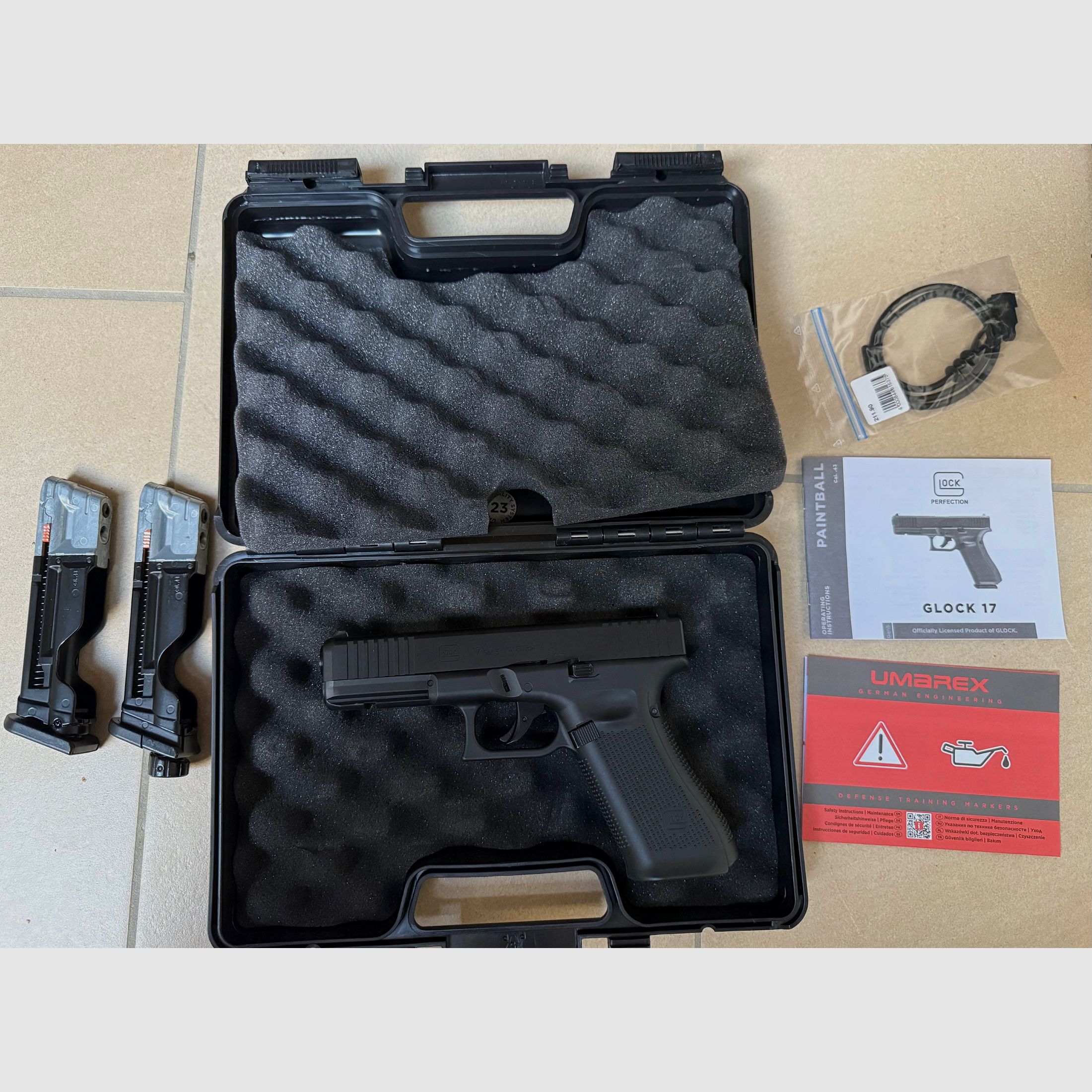 Glock 17 5.Gen RAM Pistole 