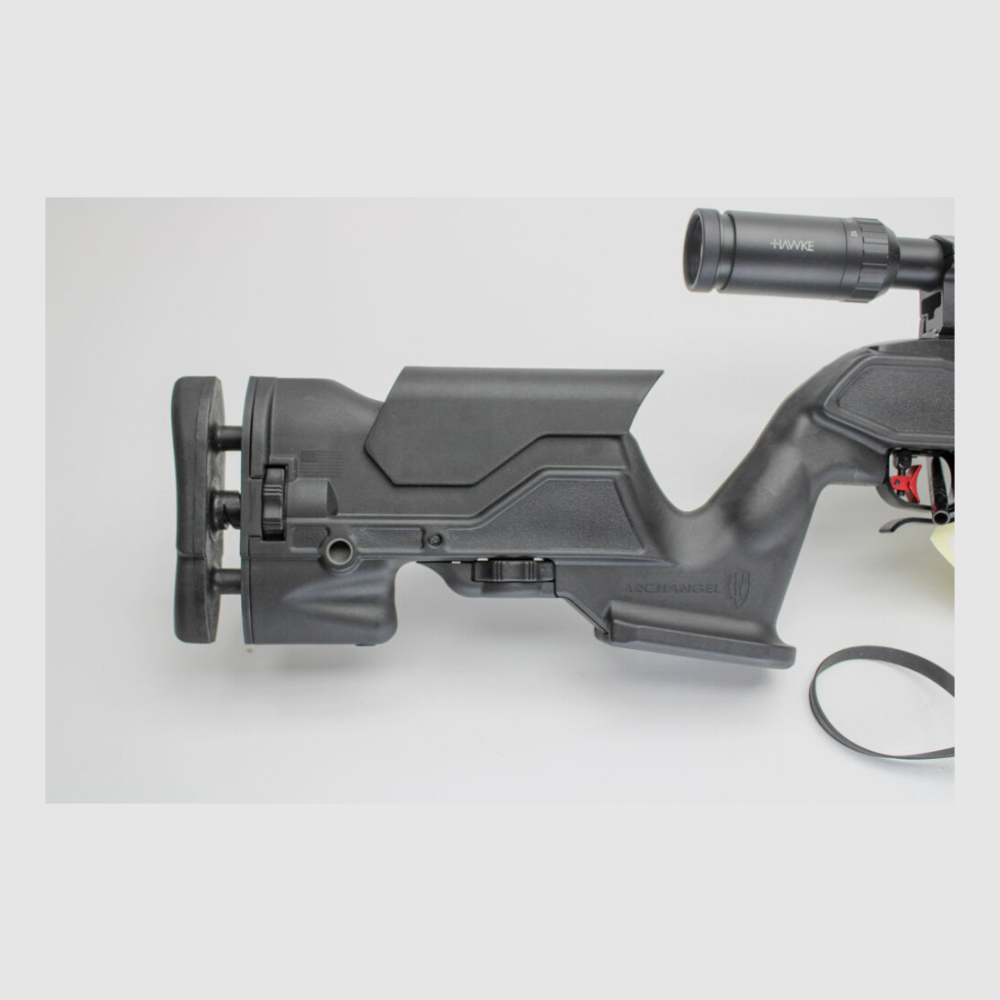 Rifle SL Ruger 10/22 cal. .22lr con cañón de competición y culata Archangel ZF Haw .22lr