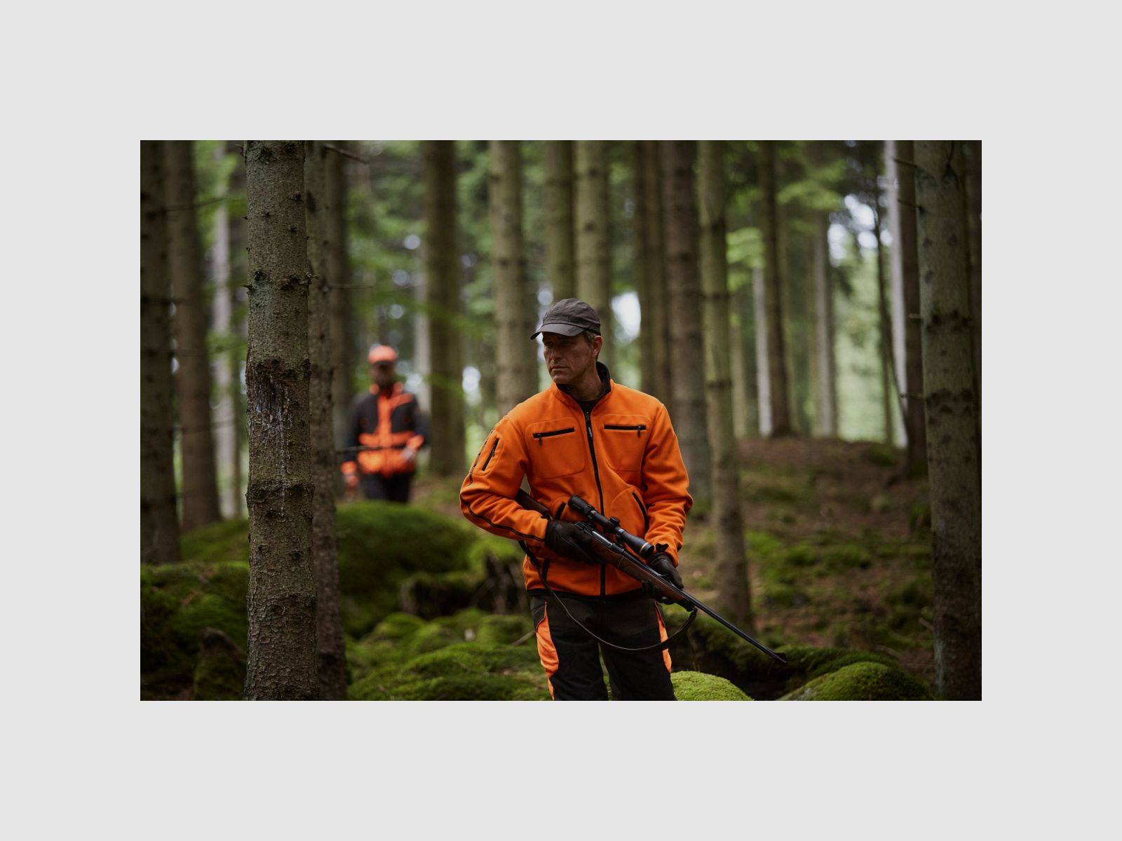 HÄRKILA Kamko Fleece Jacket Caccia Verde/ Arancio Blaze