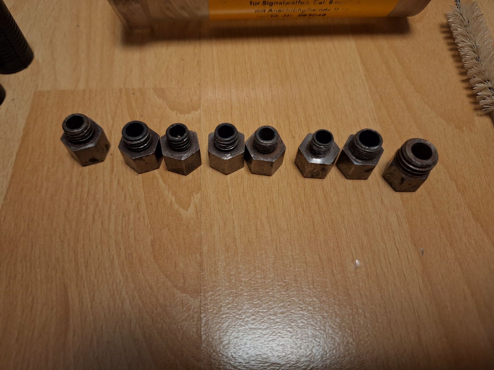 Röhm Sicherheitskompensator/Schalldämpfer Set mit Adaptern und Abschussbechern