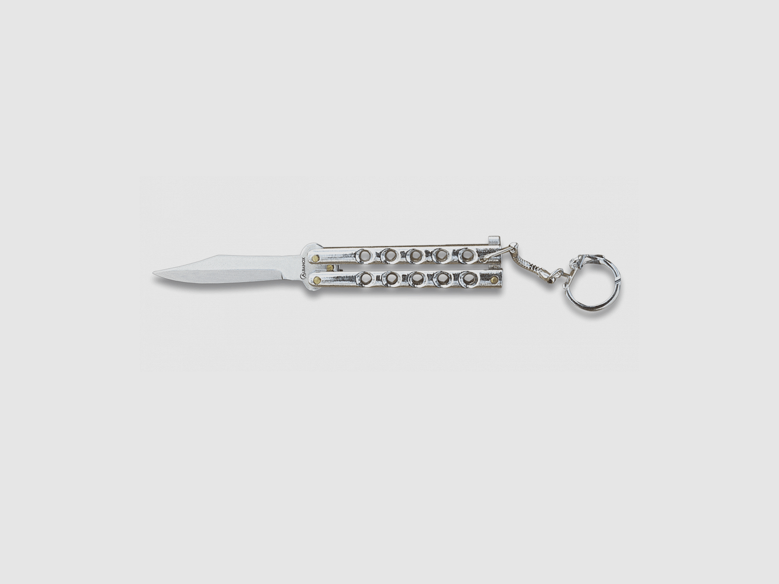 ALBAINOX – BALISONG-KEY-RING-MESSER. Zama. 6 cm